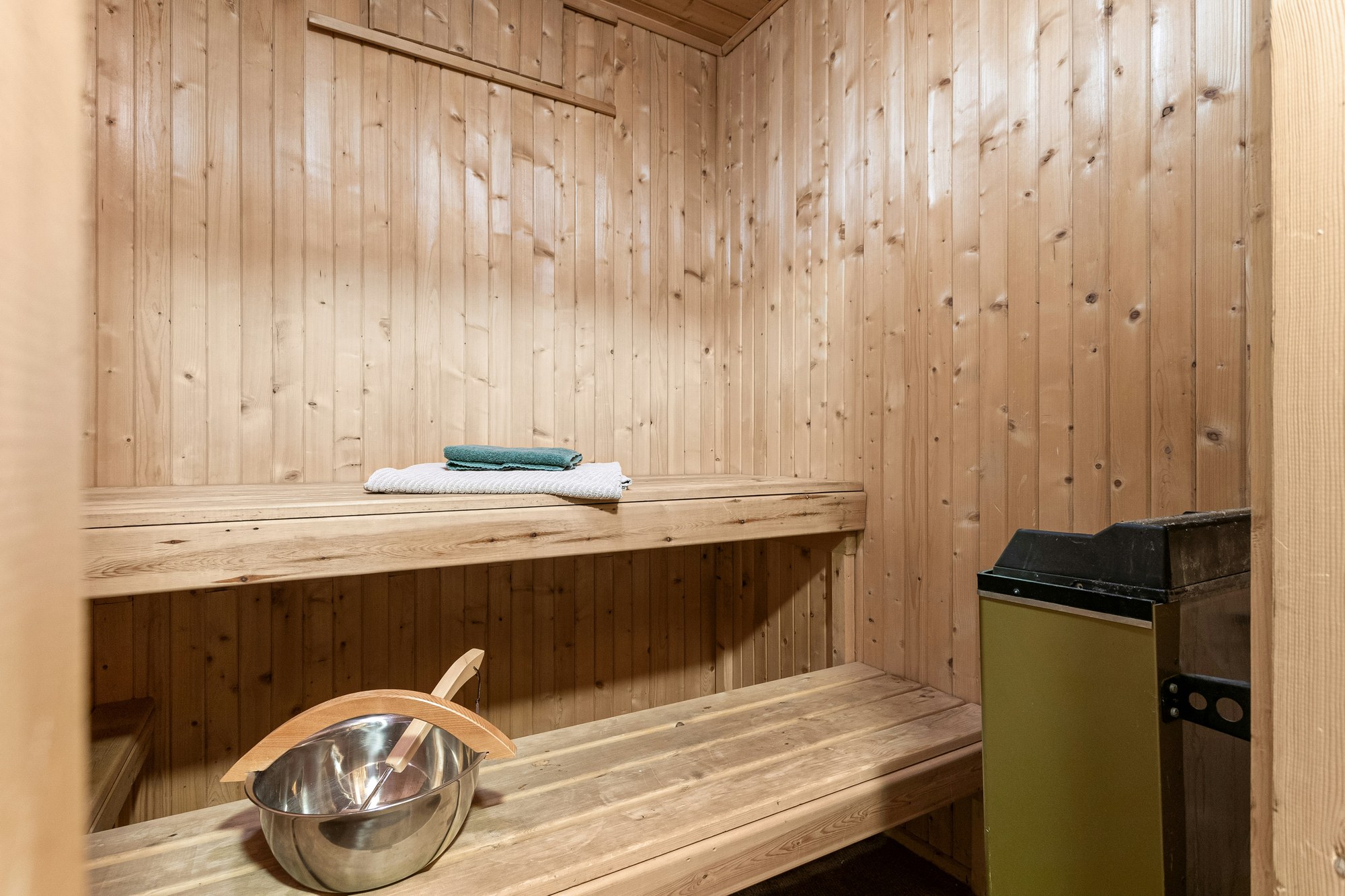 Indoor Saunas detail